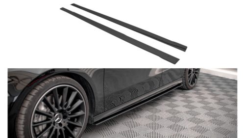 Diffuser Mercedes-Benz A35 AMG Aero Pack W177 Side Skirts Street Pro Black