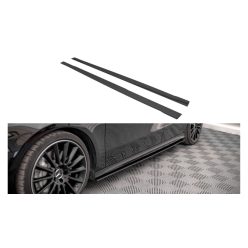   Diffuser Mercedes-Benz A35 AMG Aero Pack W177 Side Skirts Street Pro Black-Red