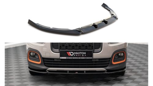 Splitter Citroen Berlingo III Front Gloss Black