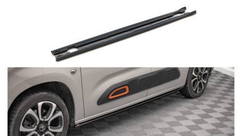 Diffuser Citroen Berlingo III Side Skirts Gloss Black