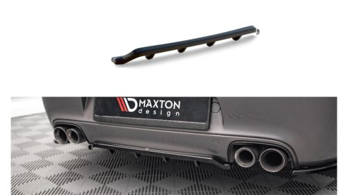 Splitter Porsche 911 Carrera Carrera GTS 997 Facelift Rear Central with Diffuser Gloss Black
