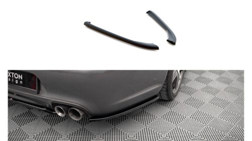 Splitter Porsche 911 Carrera Carrera GTS 997 Facelift Rear Side Gloss Black