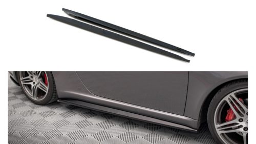 Diffuser Porsche 911 Carrera Carrera GTS 997 Facelift Side Skirts Gloss Black