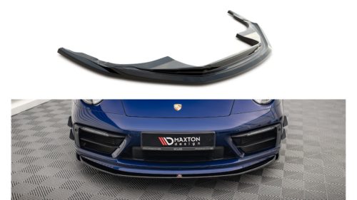 Splitter Porsche 911 Carrera Aero Carrera GTS 992 Front v.1 Gloss Black