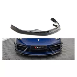   Splitter Porsche 911 Carrera Aero Carrera GTS 992 Front v.2 Gloss Black