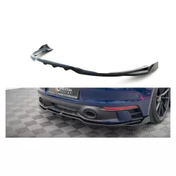   Splitter Porsche 911 Carrera Aero Carrera GTS 992 Rear Central with Diffuser v.2 Gloss Black