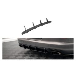   Diffuser Porsche Panamera Panamera Diesel 970 Rear Street Pro Black