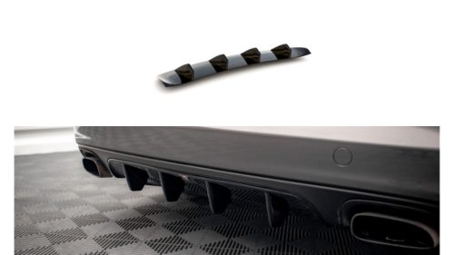 Diffuser Porsche Panamera Panamera Diesel 970 Rear Valance Gloss Black