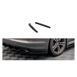   Splitter Porsche Panamera Panamera Diesel 970 Rear Side Gloss Black