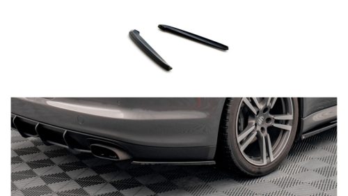 Splitter Porsche Panamera Panamera Diesel 970 Rear Side Gloss Black