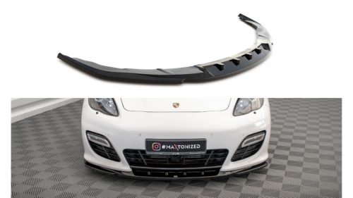 Splitter Porsche Panamera Turbo Sport Design Package 970 Front v.2 Gloss Black