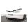 Splitter Porsche Panamera Turbo 970 Rear Central with Diffuser Gloss Black