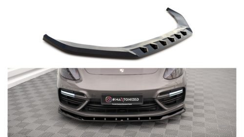 Splitter Porshe Panamera Turbo S E-Hybrid Front v.1 Gloss Black