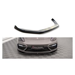   Splitter Porsche Panamera Turbo S E-Hybrid Front v.2 Gloss Black