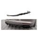Splitter Porsche Panamera Turbo S E-Hybrid Panamera E-Hybrid Rear Central with Diffuser Gloss Black