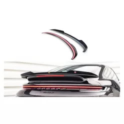 Spoiler Cap Porsche 911 Turbo S 992 Gloss Black