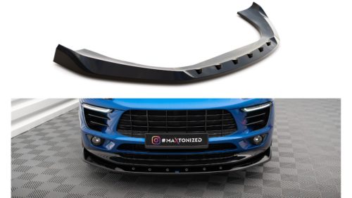 Splitter Porsche Macan I Front v.1 Gloss Black