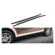 Diffuser Porsche Cayenne II Side Skirts Gloss Black