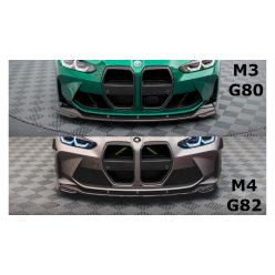 Splitter BMW 4 G82 3 G80 M-Pack Front v.2 Carbon