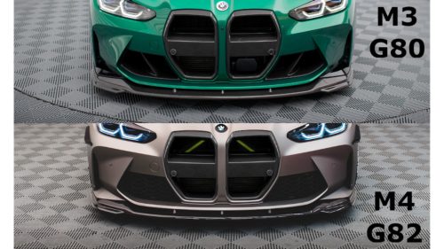 Splitter BMW 4 G82 3 G80 M-Pack Front v.2 Carbon