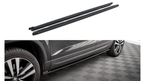 Diffuser Seat Ateca I Side Skirts Gloss Black