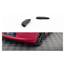 Splitter Volkswagen Scirocco III Rear Side Gloss Black