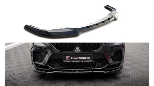 Splitter BMW X6 F86 M-Pack Front v.1 Gloss Black