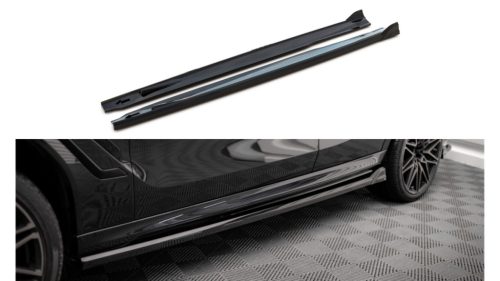 Diffuser BMW X6 G06 F96 M-Pack Side Skirts Gloss Black