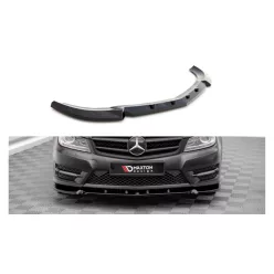   Splitter Mercedes-Benz C C204 W204 Facelift S204 Facelift Front v.1 Gloss Black
