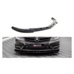   Splitter Mercedes-Benz C C204 W204 Facelift S204 Facelift Front v.2 Gloss Black