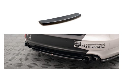 Splitter Audi S8 D4 Rear Central Gloss Black