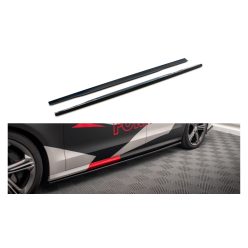 Diffuser Audi S8 D4 Side Skirts v.1 Gloss Black