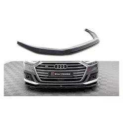 Splitter Audi A8 D5 S-Line Front v.1 Gloss Black