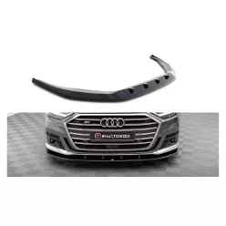 Splitter Audi A8 D5 S-Line Front v.2 Gloss Black