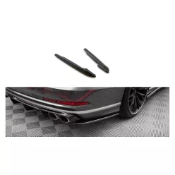 Splitter Audi S8 D5 Rear Side v.2 Gloss Black