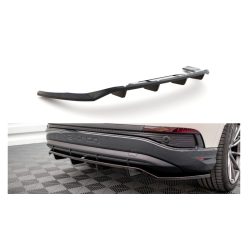   Splitter Audi Q4 e-tron Rear Central with Diffuser Gloss Black