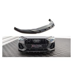 Splitter Audi Q3 F3 S-Line Front v.1 Gloss Black