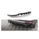 Splitter Audi Q3 F3 S-Line Rear Central with Diffuser Gloss Black