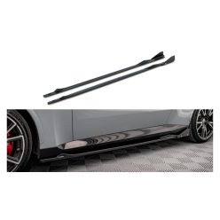   Diffuser BMW 2 G42 M-Pack Side Skirts v.2 Gloss Black + Flaps
