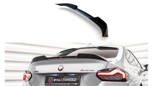 Spoiler Cap BMW 2 G42 G87 3D Gloss Black