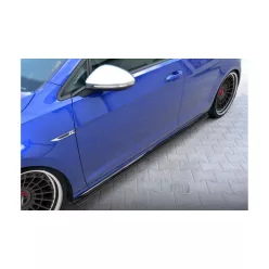   Diffuser Volkswagen Golf 7 Facelift R Side Skirts Racing Textured