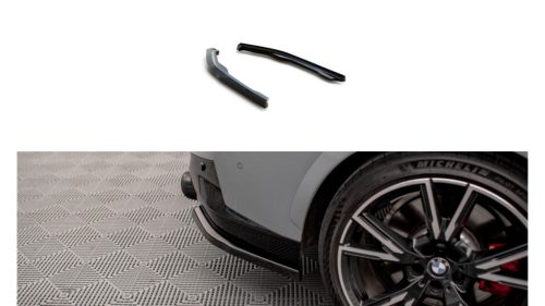 Splitter BMW 2 G42 M-Pack Rear Side v.2 Gloss Black
