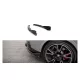 Splitter BMW 2 G42 M-Pack Rear Side v.2 + Flaps Carbon Look
