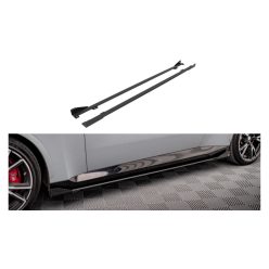   Diffuser BMW 2 G42 M-Pack Side Skirts Street Pro Black + Gloss Flaps