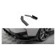 Splitter BMW 2 G42 M-Pack Rear Side Street Pro Black-Red + Gloss Flaps