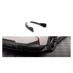 Splitter BMW 2 G42 M-Pack Rear Side v.2 + Flaps Gloss Black