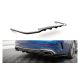 Splitter Mercedes-Benz C W206 Rear Central with Diffuser Gloss Black