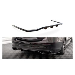   Splitter Mercedes-Benz S W223 Rear Central with Diffuser Gloss Black