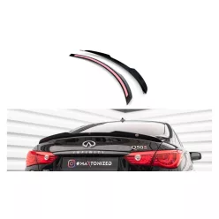 Spoiler Cap Infiniti Q50 S I Gloss Black