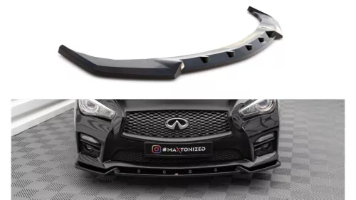 Splitter Infiniti Q50 S I Front v.2 Gloss Black